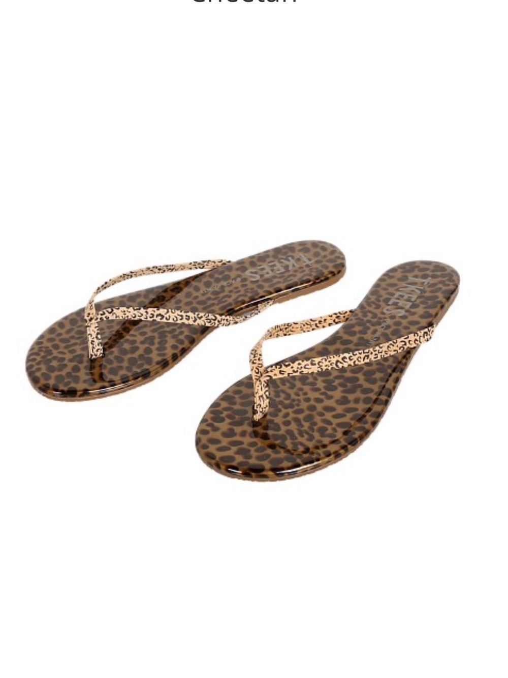 Tkees Face Paints Flip Flop Chatty Cheetah size 9